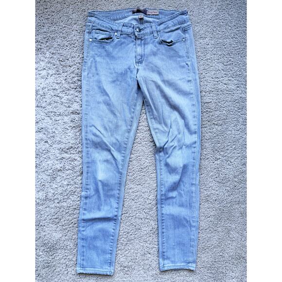 PAIGE Verdugo Ankle Jeans Jeggings Skinny Jeans Gray Size 27 Grunge Classic Fall - Picture 2 of 6